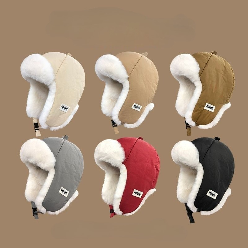 Winter Trapper Hat - Winter Lei Feng Hat for Men
