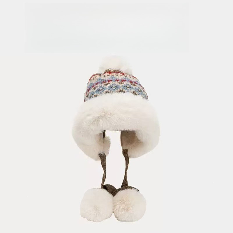 Women Fair Isle Trapper Bomber - Winter Trapper Hat review and price